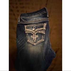 Rock Revival Easy Skinny Size 30